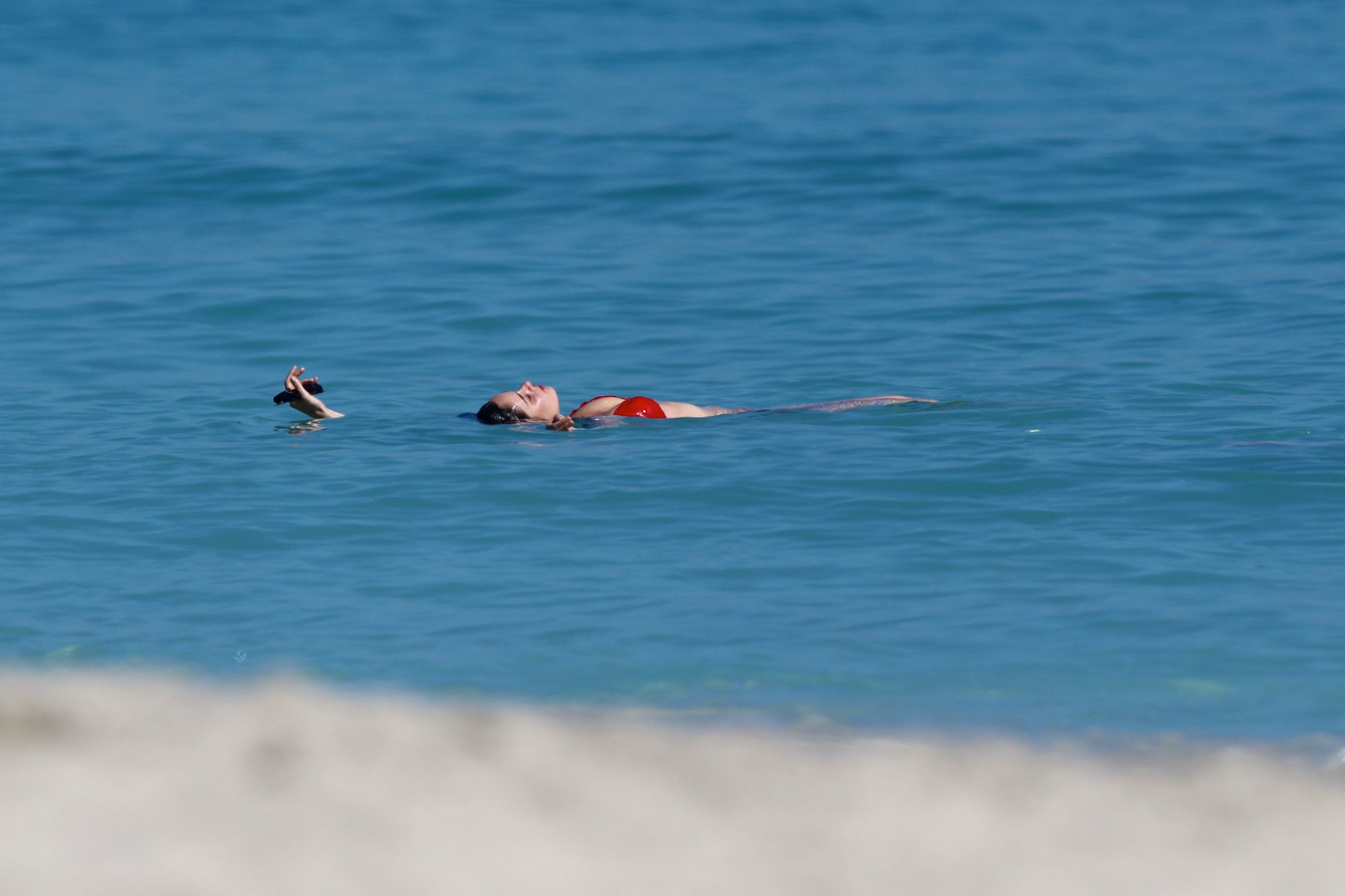 Nicole Trunfio bikini candids in Miami Beach 11/1/12