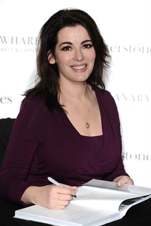 Nigella Lawson Book Signing in Canary Wharf - October 24, 2012 