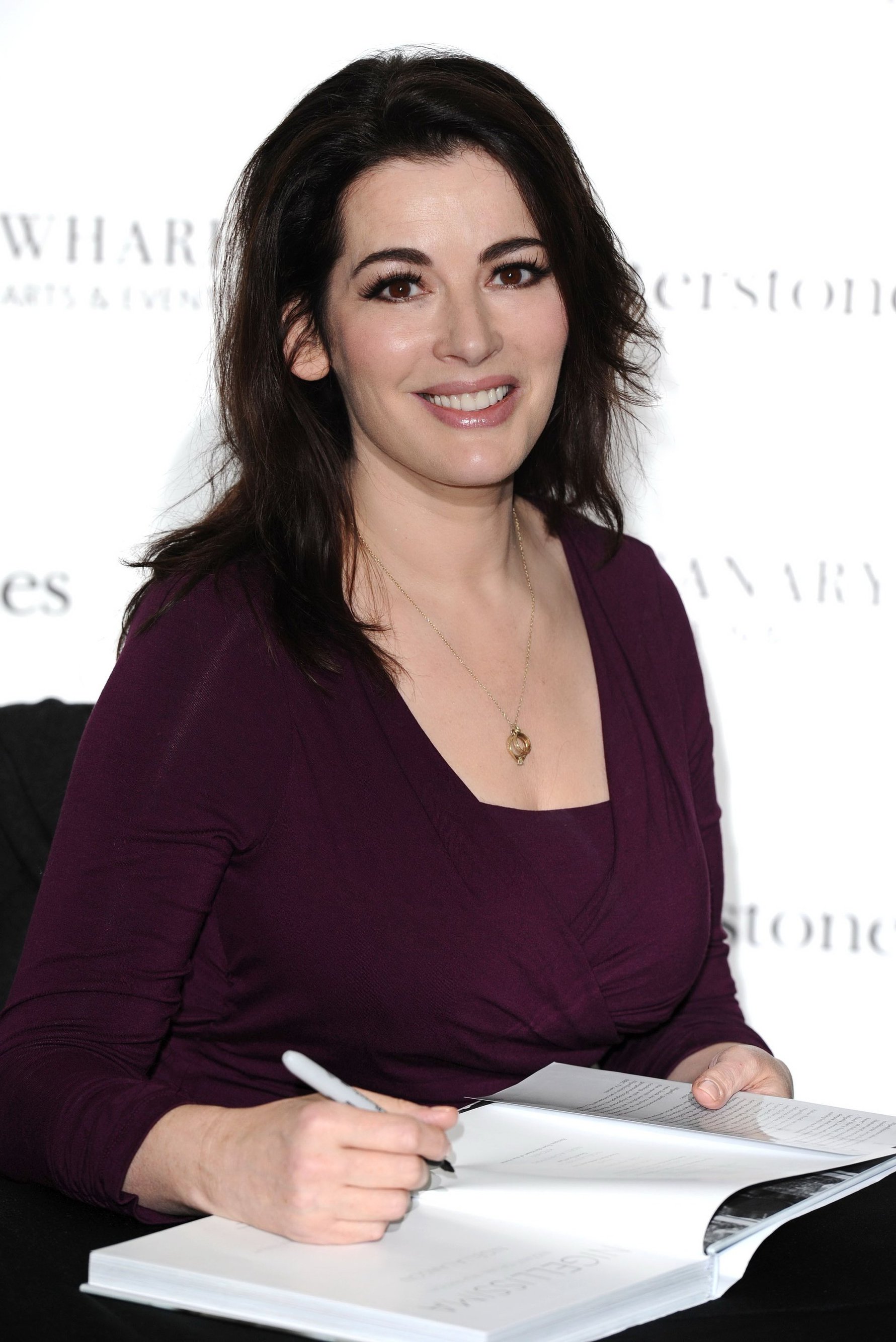 Nigella Lawson Book Signing in Canary Wharf - October 24, 2012 