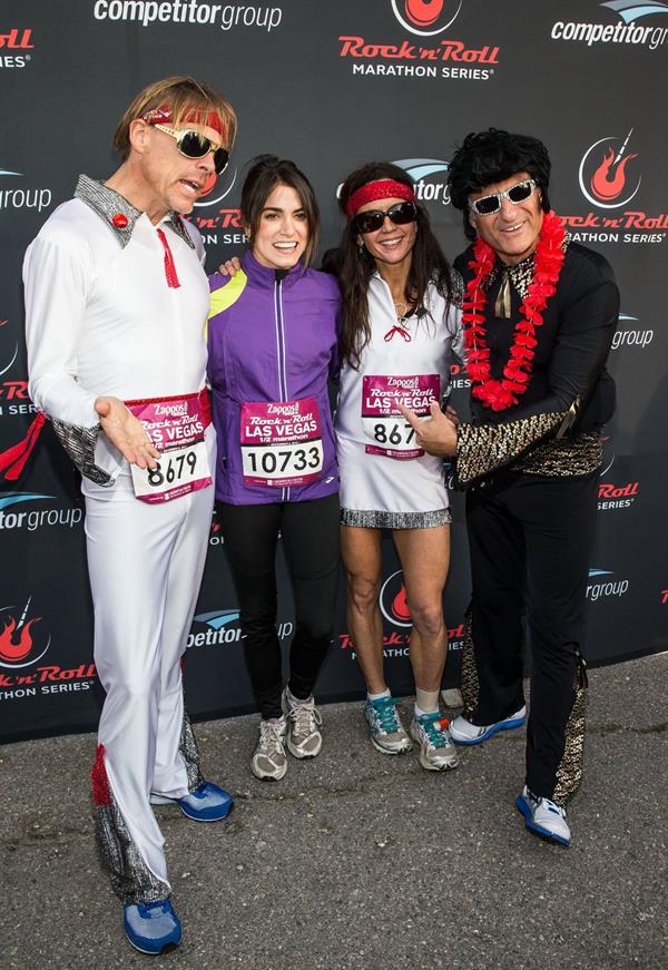 Nikki Reed at Zappos.com Rock 'N' Roll Las Vegas Marathon in Las Vegas - Dec. 2, 2012 