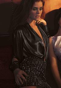 Nina Agdal BEBE: Holiday ads (November 2013) 