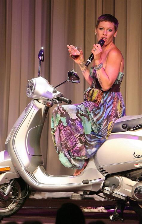 Alecia Moore (Pink) LA Gay Lesbian Centers an Evening With Women on May 1, 2010