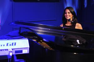 Olivia Munn Samsung Galaxy  Shangri-La  Party, Feb 2, 2013 