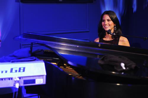 Olivia Munn Samsung Galaxy  Shangri-La  Party, Feb 2, 2013 