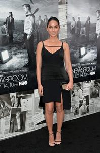Olivia Munn attends the Los Angeles Season 2 Premiere Of HBO's Series  The Newsroom , July 10, 2013 
