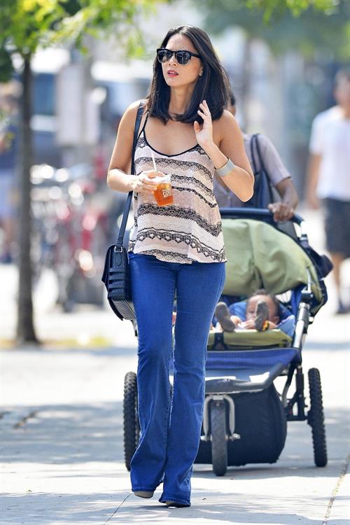 Olivia Munn in New York City 9/11/13  