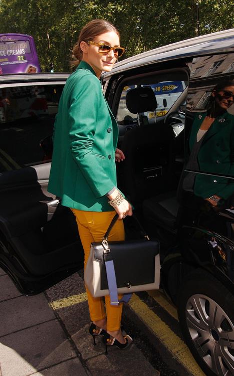 Olivia Palermo Leaving the Piccadilly Hotel in London - September 18, 2012 
