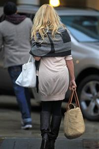 Pamela Anderson in Vancouver on January 29, 2013