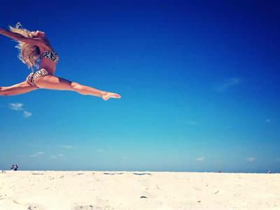 Aspen Brandy Lea in a bikini