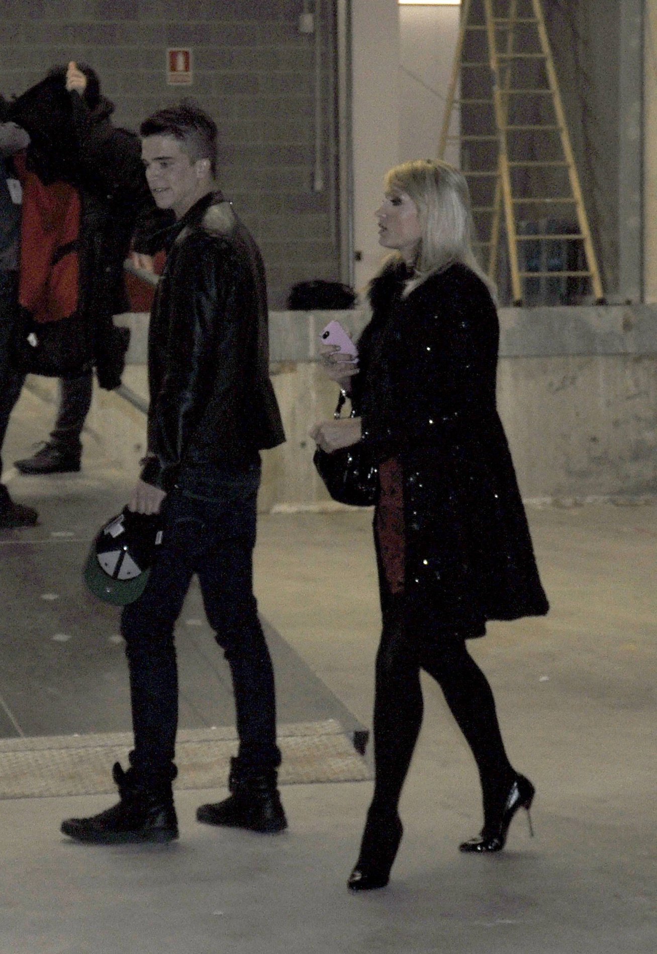 Paris Hilton Mango Fashion Show as part of the 080 Barcelona Fashion Week on January 28, 2013