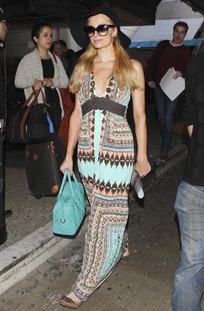 Paris Hilton - At LAX Airport March 31, 2013  