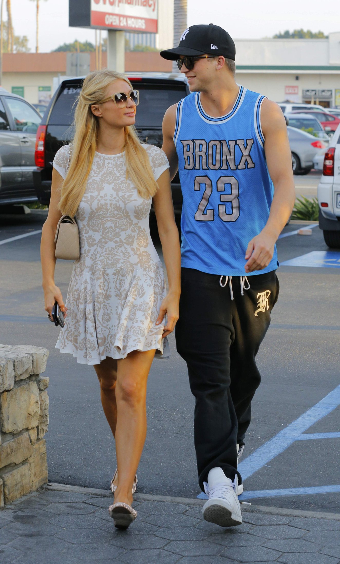 Paris Hilton Shopping at the Grove April 3, 2013  