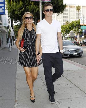 Paris Hilton Shopping at Kitson in Beverly Hills April 5, 2013 
