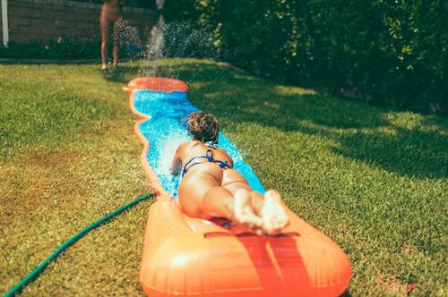 Tianna Gregory in a bikini - ass