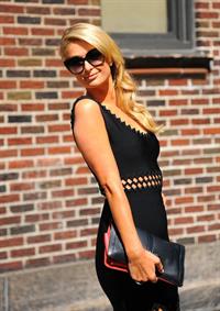 Paris Hilton at the 'Late Show with David Letterman May 2, 2013