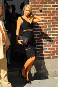 Paris Hilton at the 'Late Show with David Letterman May 2, 2013