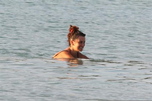 Penelope Cruz holidaying in Barbados 3/13/13  