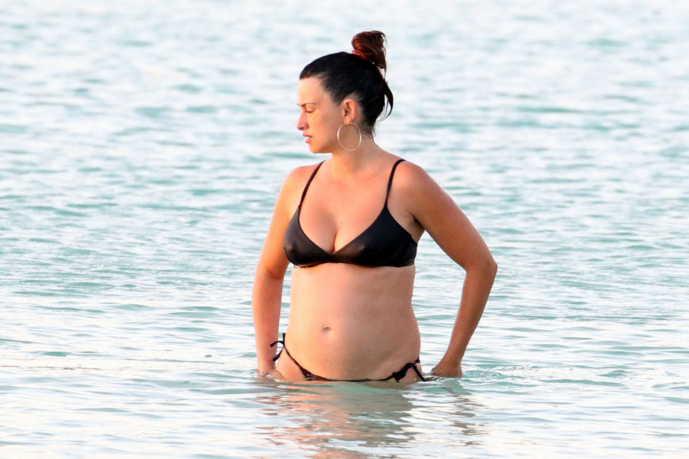 Penelope Cruz holidaying in Barbados 3/13/13  