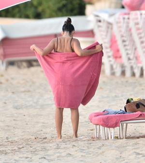Penelope Cruz holidaying in Barbados 3/13/13  