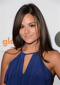 Pia Toscano OUT celebrates 20th anniversary Hollywood 10/9/12 