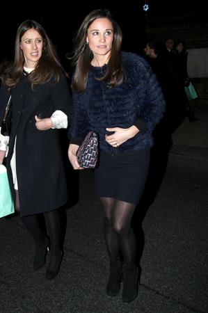 Pippa Middleton leaving a Christmas concert at St. James Church in London 11/29/12 
