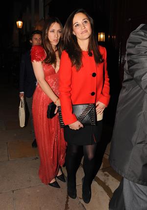 Pippa Middleton Leaving Loulou's nightclub in London - November 1, 2012