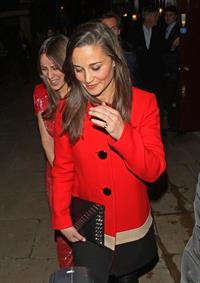 Pippa Middleton Leaving Loulou's nightclub in London - November 1, 2012
