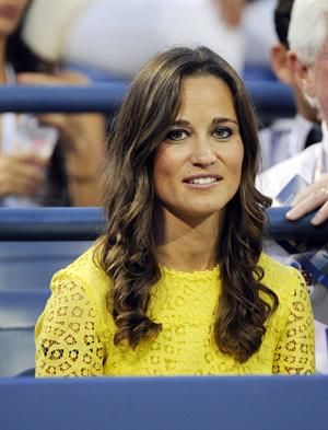 Pippa Middleton - Watching the Men's Singles Quaterfinal US Open in New York Sept 5, 2012