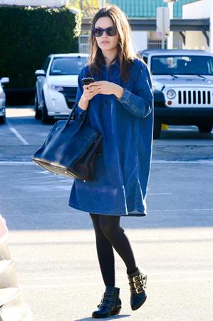 Rachel Bilson out for lunch in Sherman Oaks 1/25/13 