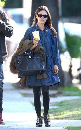 Rachel Bilson out for lunch in Sherman Oaks 1/25/13 
