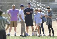 Reese Witherspoon Plays football with husband in Los Angeles (May 11, 2013) 