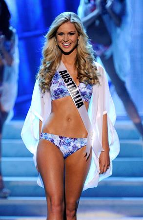 Renae Ayris (Miss Australia) 2012 Miss Universe Pageant in Las Vegas (Dec 19, 2012) 