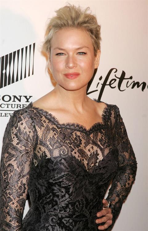 Renee Zellweger at the New York premiere of the Lifetime TV movie “Living Proof” September 24, 2008