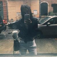 Carolina Sanchez taking a selfie