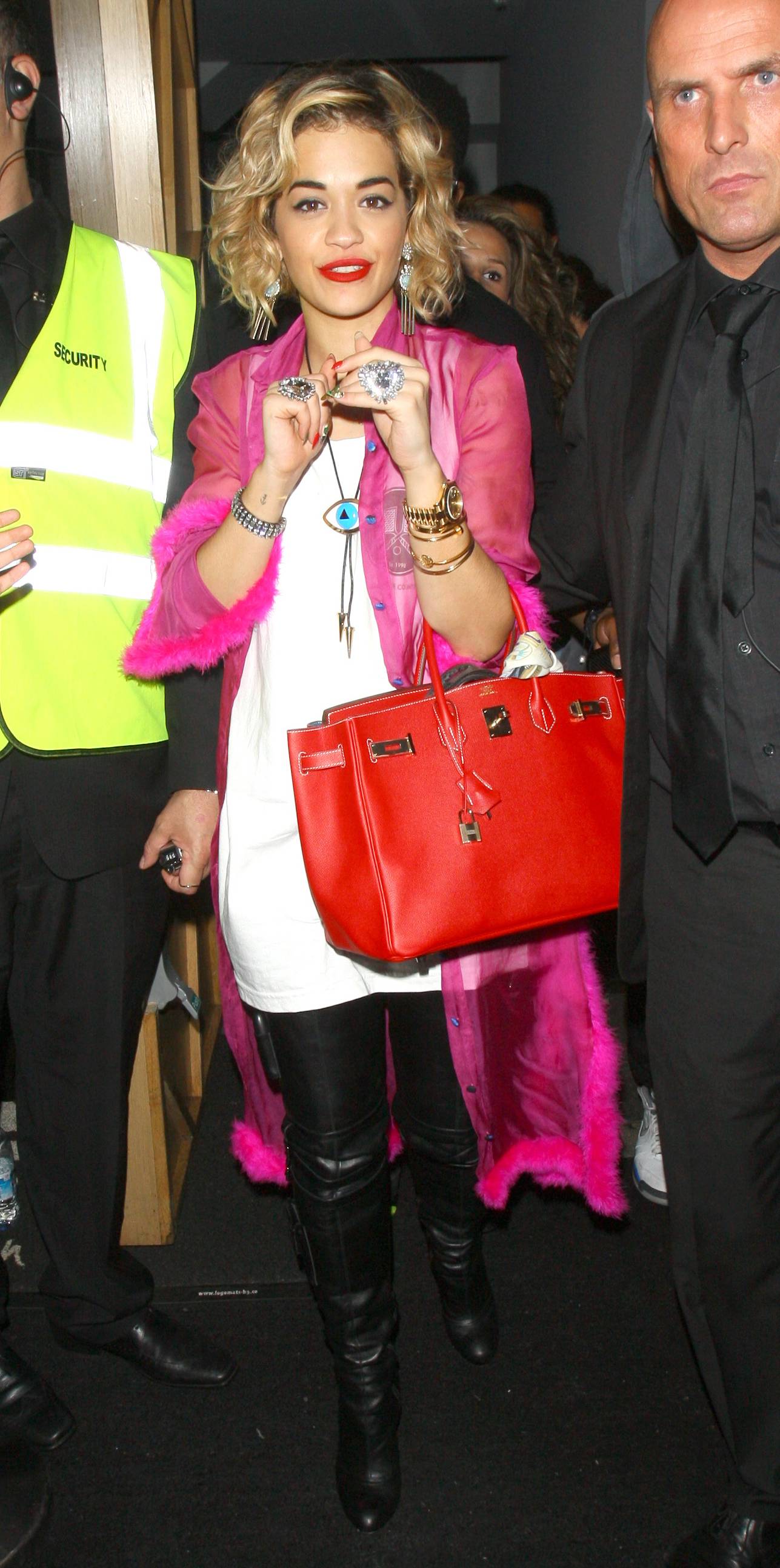 Rita Ora at DSTRKT Club in London on August 10, 2012