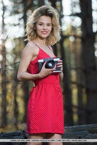 Zarina A in  Lenriz  for MetArt - Zarina A flaunts her delectable body as she strips in the woods