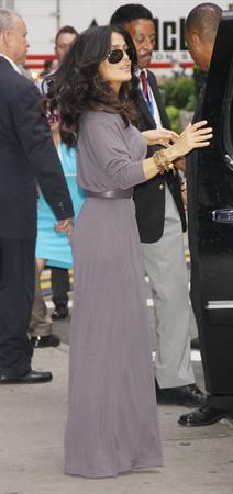 Salma Hayek - At the Good Morning America show in New York City (11.07.2013) 