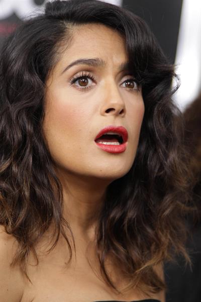 Salma Hayek - At AMC Loews Lincoln Square October 9, 2012 
