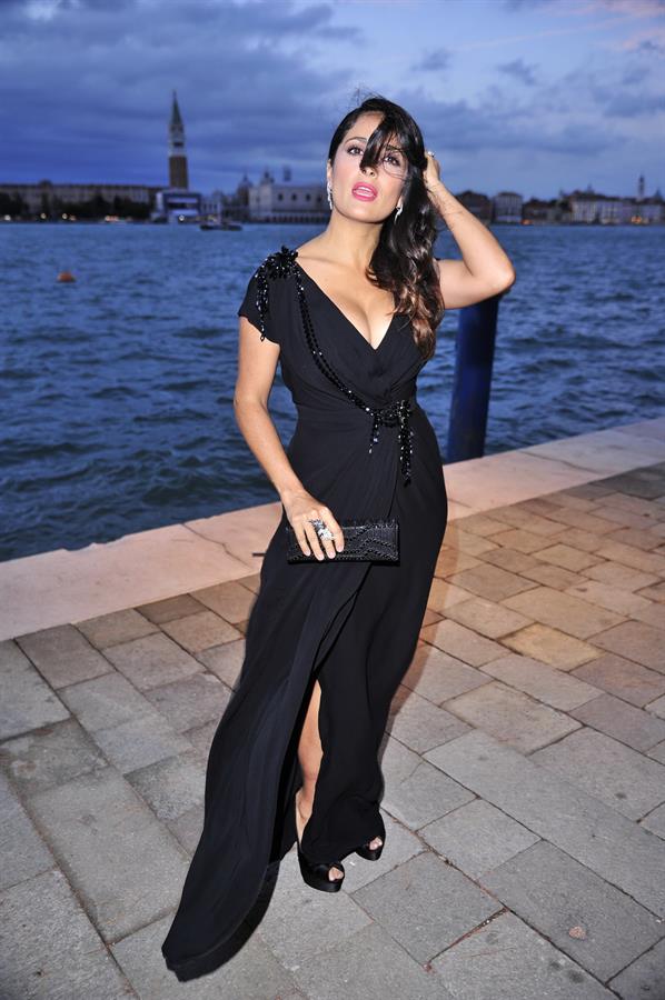 Salma Hayek - Gucci Award for Women in Cinema in Venice August 31, 2012