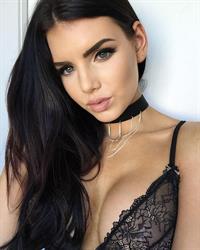 Nicole Thorne in lingerie