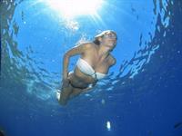 Blair Williams in a bikini