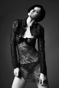 Rachel Alexander in lingerie