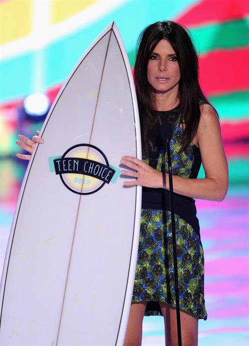 Sandra Bullock Teen Choice Awards at Gibson Amphitheatre in Universal City 11.08.13 