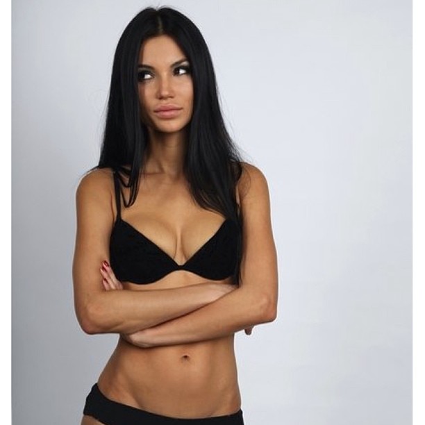 Svetlana Bilyalova in a bikini