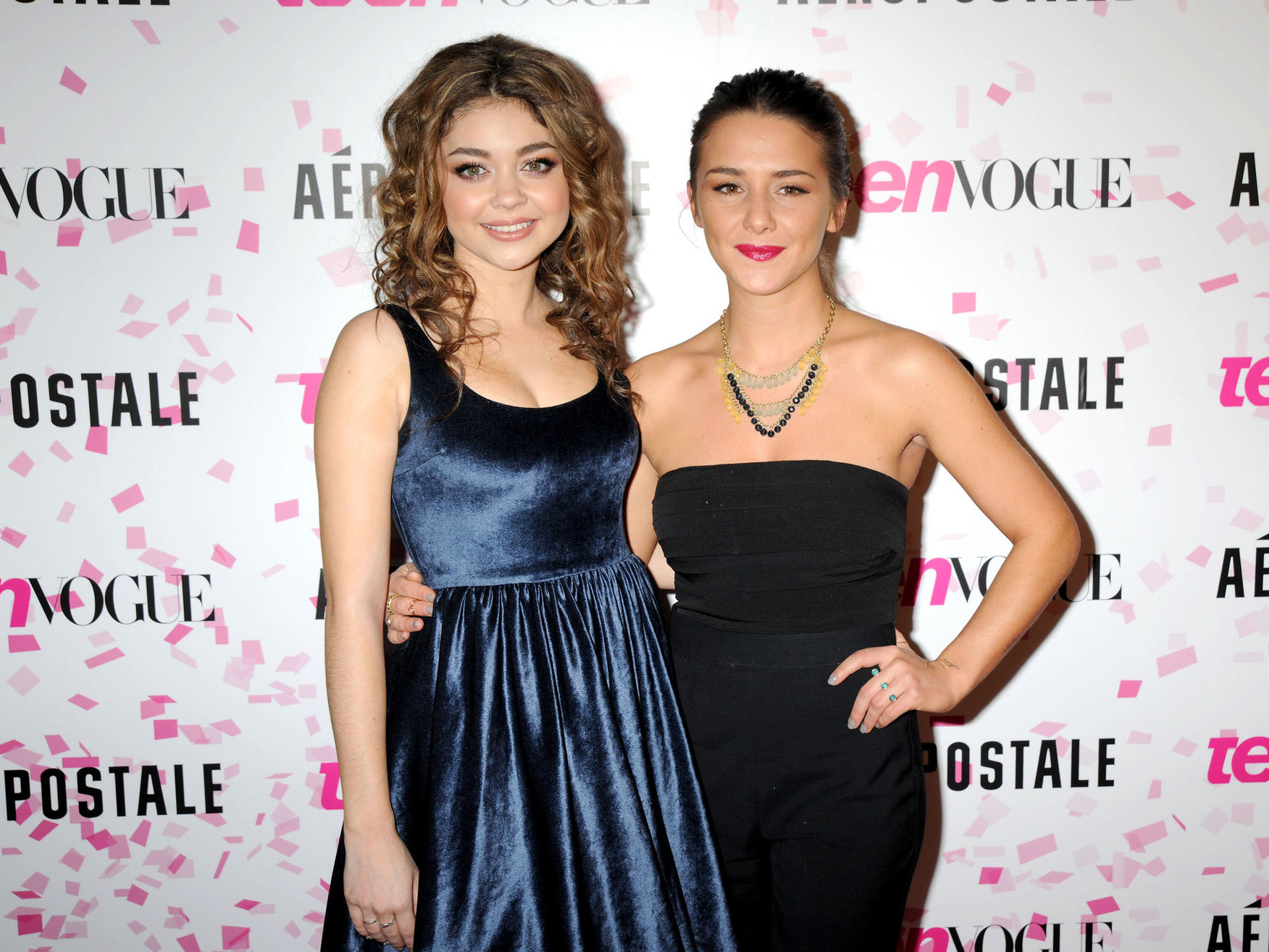 Sarah Hyland Teen Vogue 10th anniversary in NY 2/7/13 