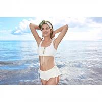 Robin Holzken in a bikini