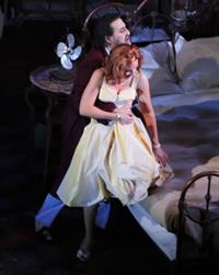 Scarlett Johansson makes her debut in 'Cat On A Hot Tin Roof' on Broadway in New York December 20, 2012 