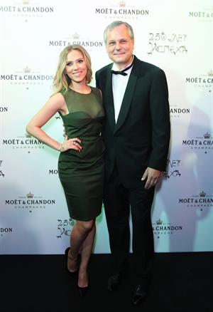 Scarlett Johansson Gala in Moscow celebrating 250 years of Moët & Chandon - 10/4/12