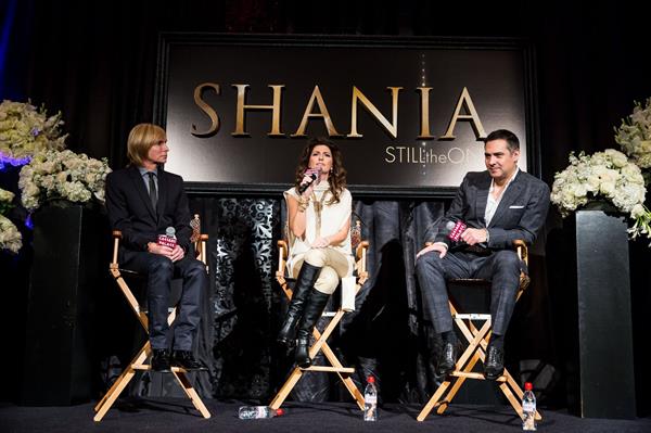 Shania Twain 'Still The One' Residency Show Press Conference (November 30, 2012) 