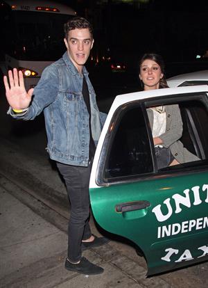 Shenae Grimes leaving Pink Taco in West Hollywood 9/29/2012 